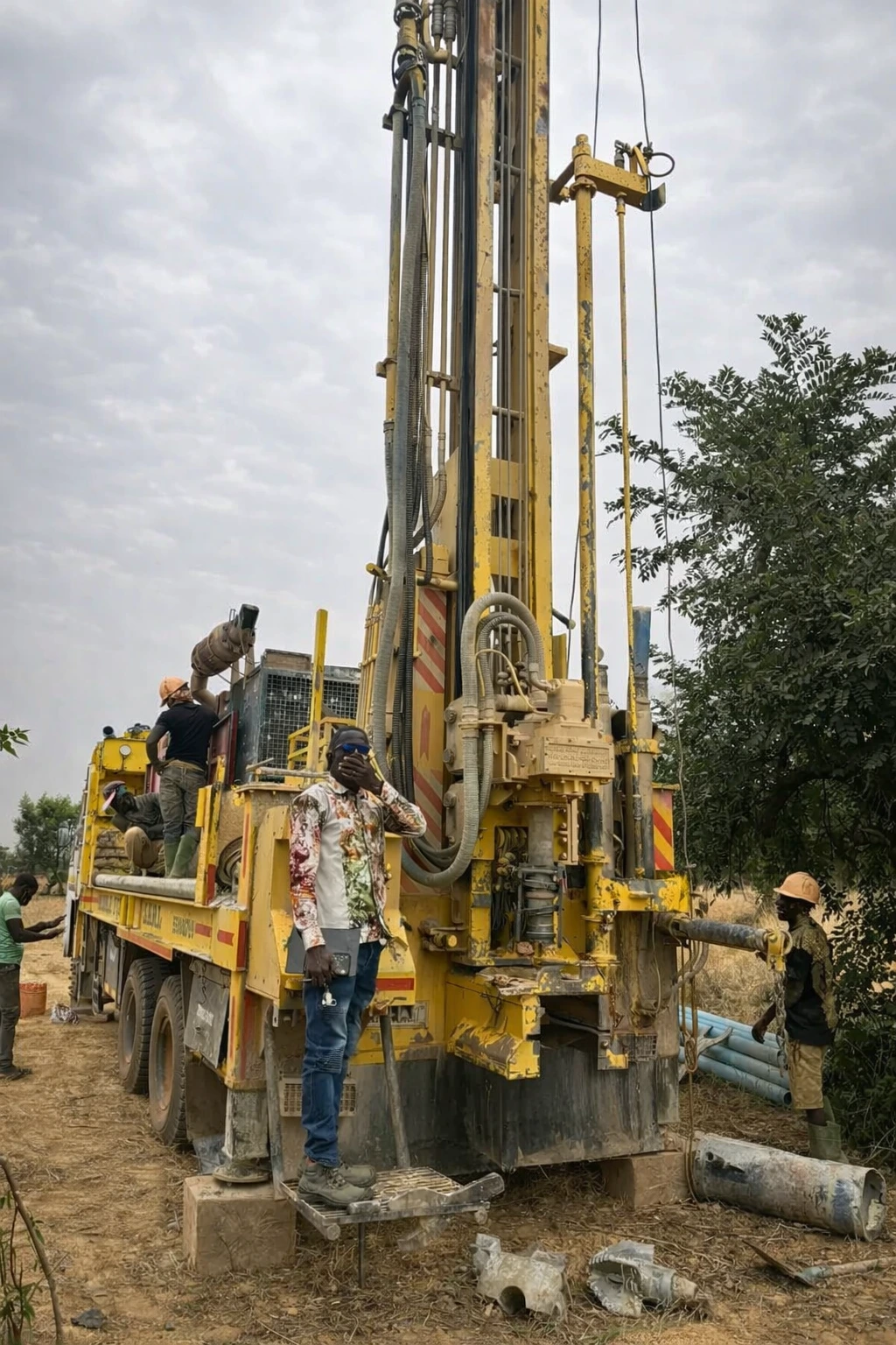 Véhicule de forage Groupe Basga Major